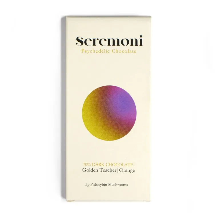 Seremoni Orange Psilocybin Chocolate Bar