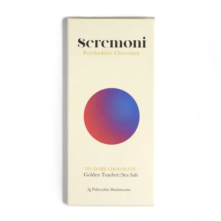 Seremoni Sea Salt Psilocybin Chocolate Bar