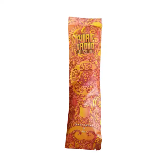Pure cacao original happiness and joy